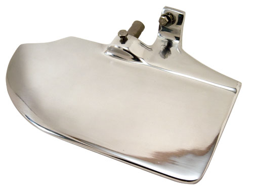 Place Diverter Large Polished Rudder 