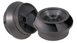 A Cut Aluminum Impeller