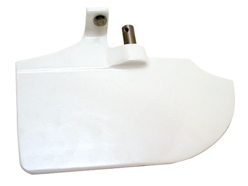 Place Diverter Large White Rudder - Berkeley Jet Drive