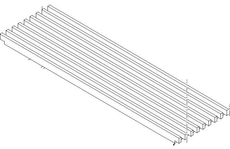 Grate Bar, (9 Bar Intake)