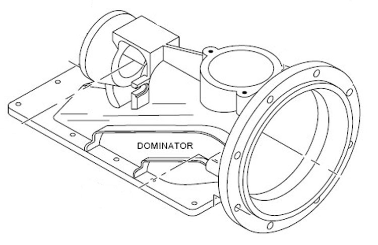 SUCTION PIECE, 12-S (10-1/2 BOLT CIRCLE)